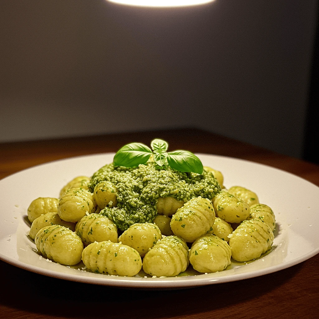 Gnocchi mit Basilikum Pesto – ein einfaches Familiengericht