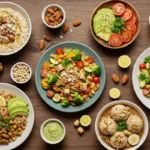 Vegane Rezepte Schnell und Einfach: Frühstücksideen, Mittagessen, Snacks, Abendessen und Desserts – alles hausgemacht und köstlich