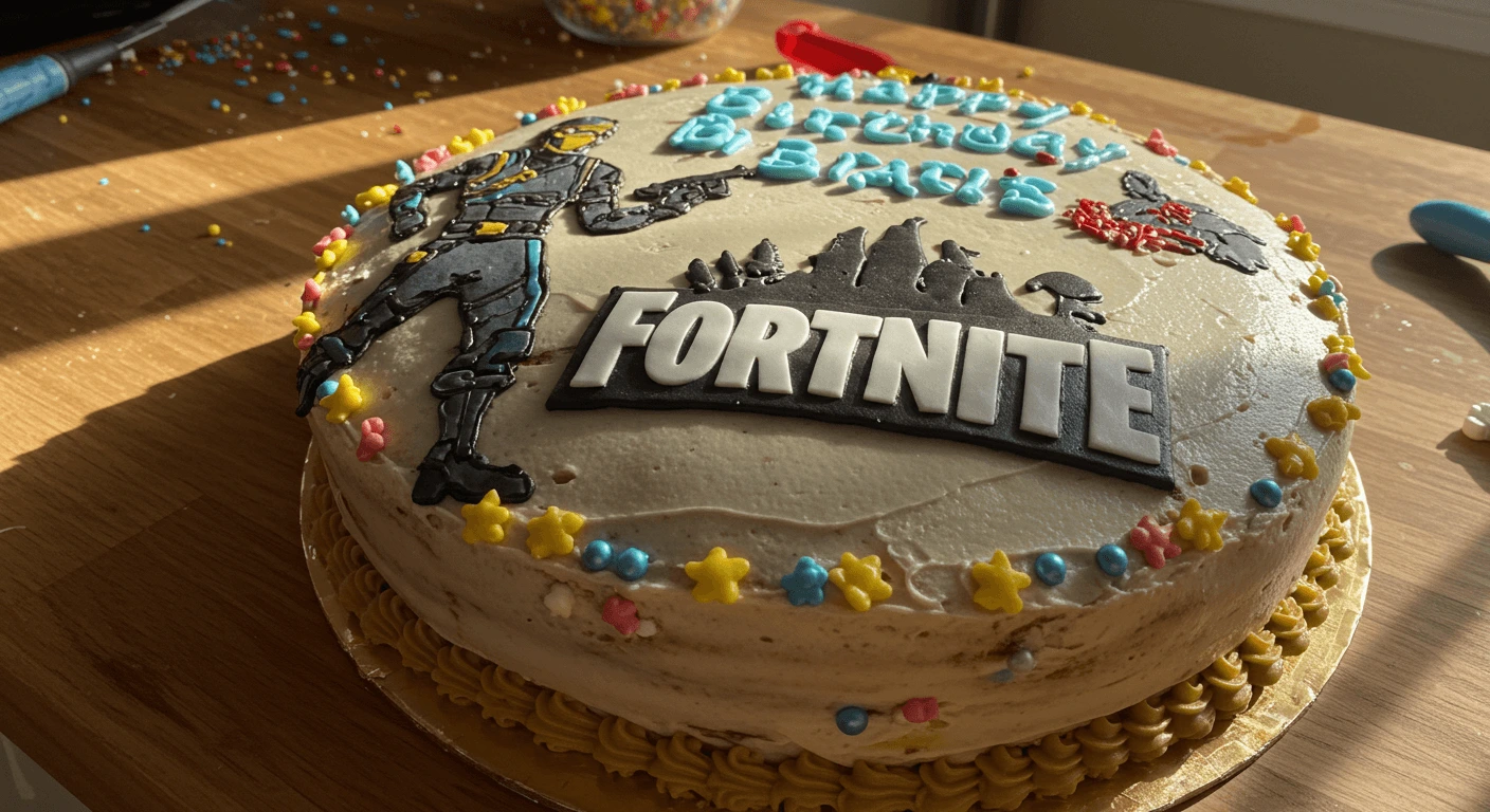 Fortnite Torte – Ein perfekter Gaming-Kuchen mit Fortnite-Dekorationen