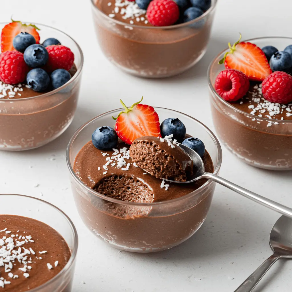 Paleo Dessert: Kokos-Schoko-Mousse ohne Zucker