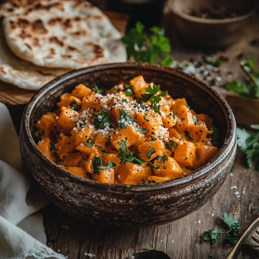 Türkischer Karottensalat in Schüssel serviert