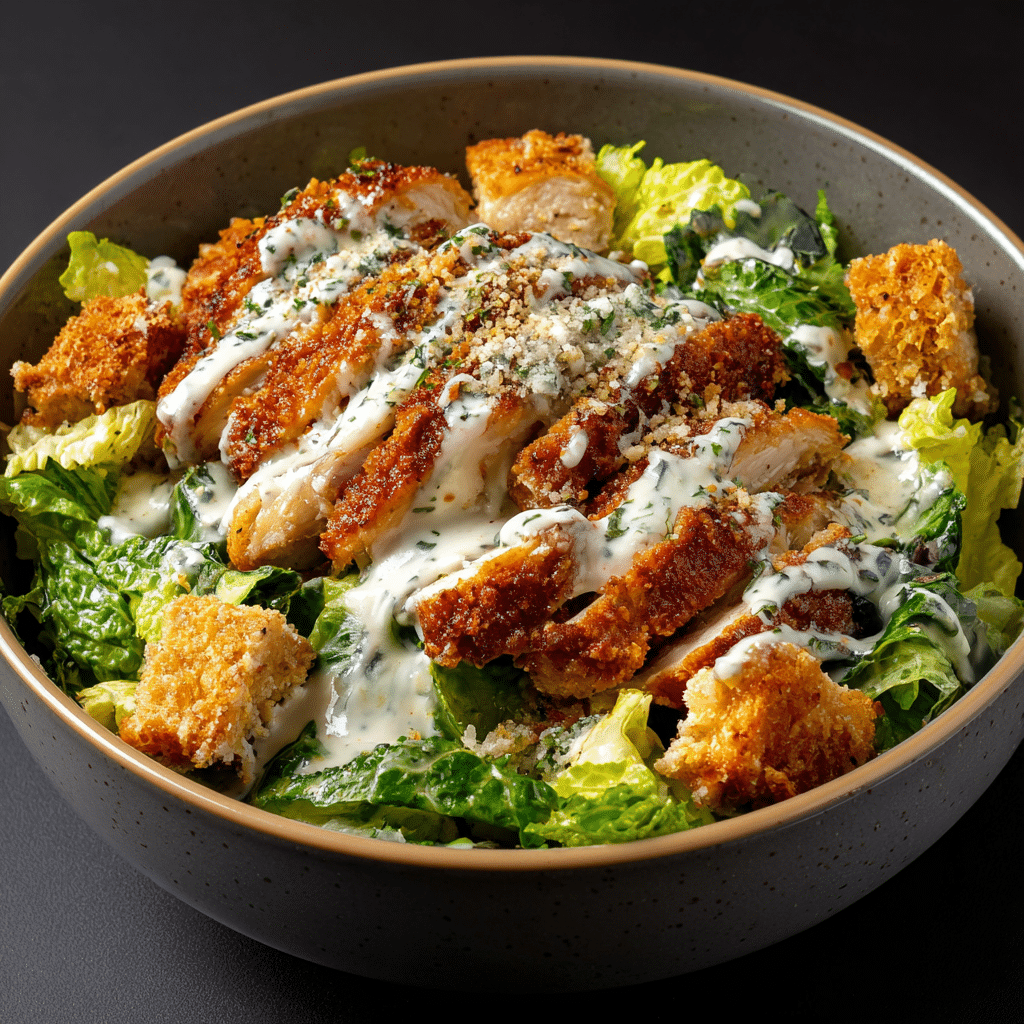 Knusprige Caesar-Hähnchen