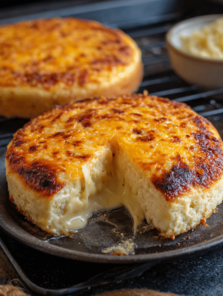 Hüttenkäsetaler aus dem Ofen